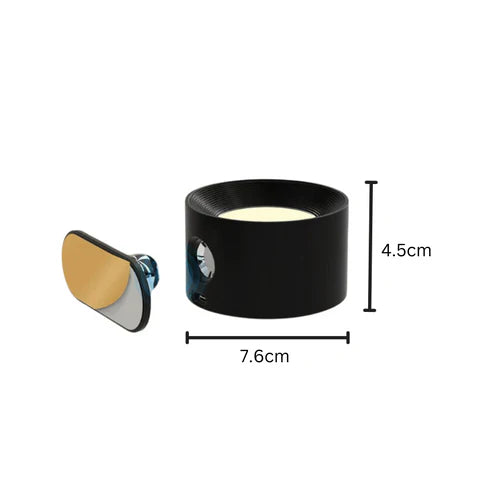 Touch Control LED Wall Lamp with 360° Rotating Head – Cordless Design