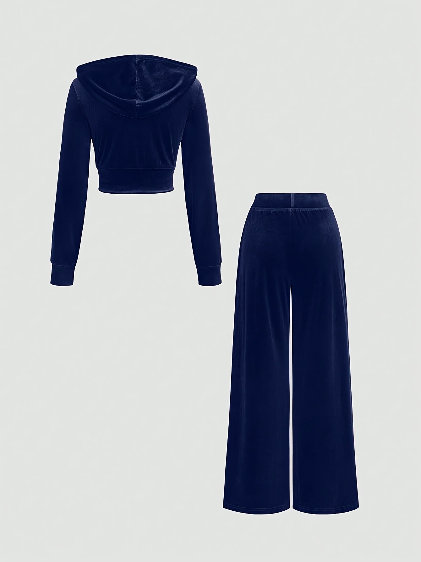 Women's Knitwear Set | Front Zipper | Comfortable Fall Wear | Polyester