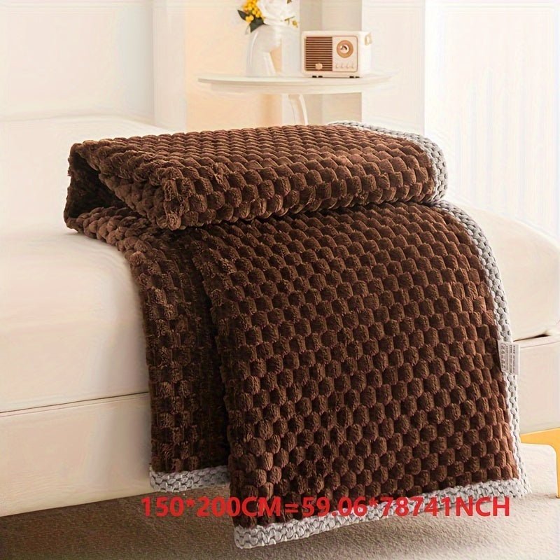 Fleece Blanket | Double-Layer Warmth | Ultra Soft Comfort | Polyester