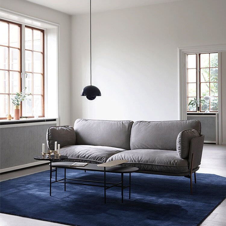 Dome Pendant Light | Nordic-Inspired Semicircle Design | Metal Construction | Adjustable Suspension Cord