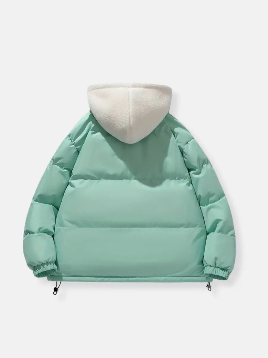 Winter Jacket | Quilted | Adjustable Hood Warmth | Fleece Lining