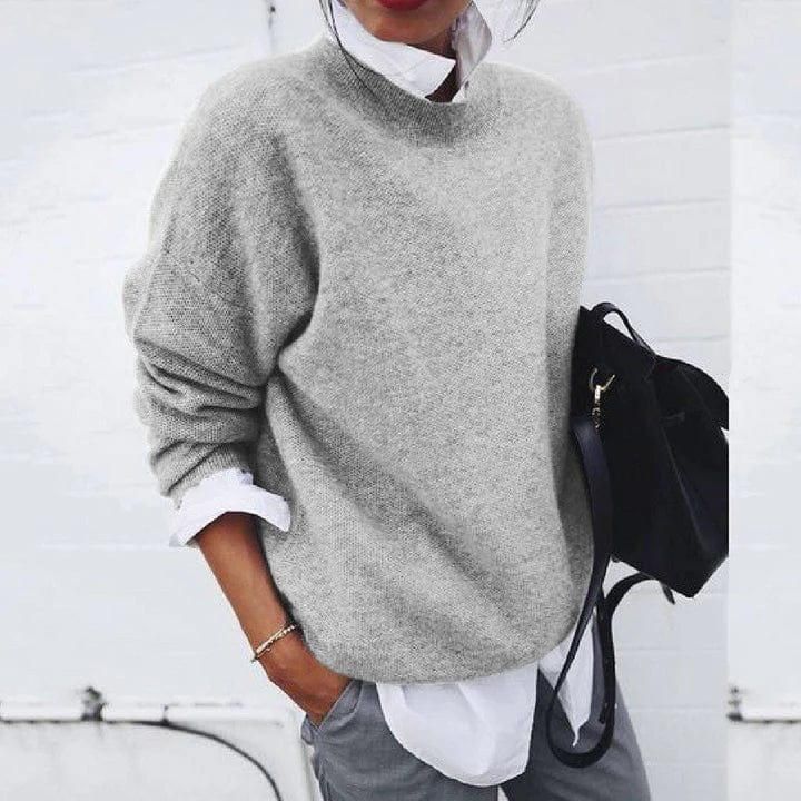 Women's Sweatshirt | Soft Knit Fabric & Crewneck Design | Oversized Fit | Comfortable Everyday Wear