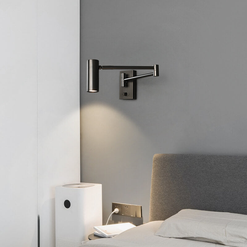 Taavita Luxury Copper Rotatable Eye Protection Reading LED Wall Lamp