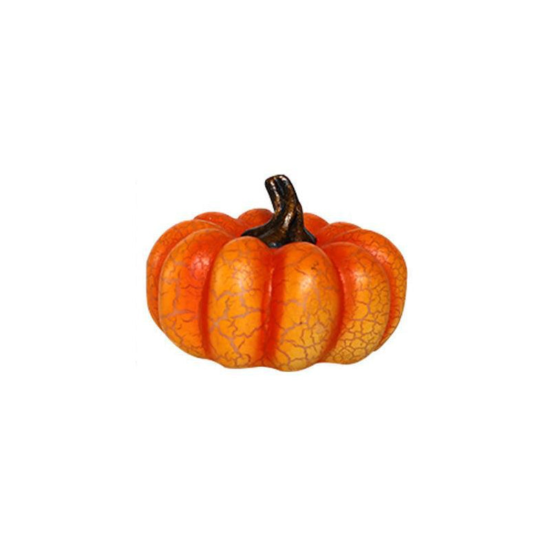 Battery-Powered Halloween Pumpkin Lanterns Set of 3 Resin Decor