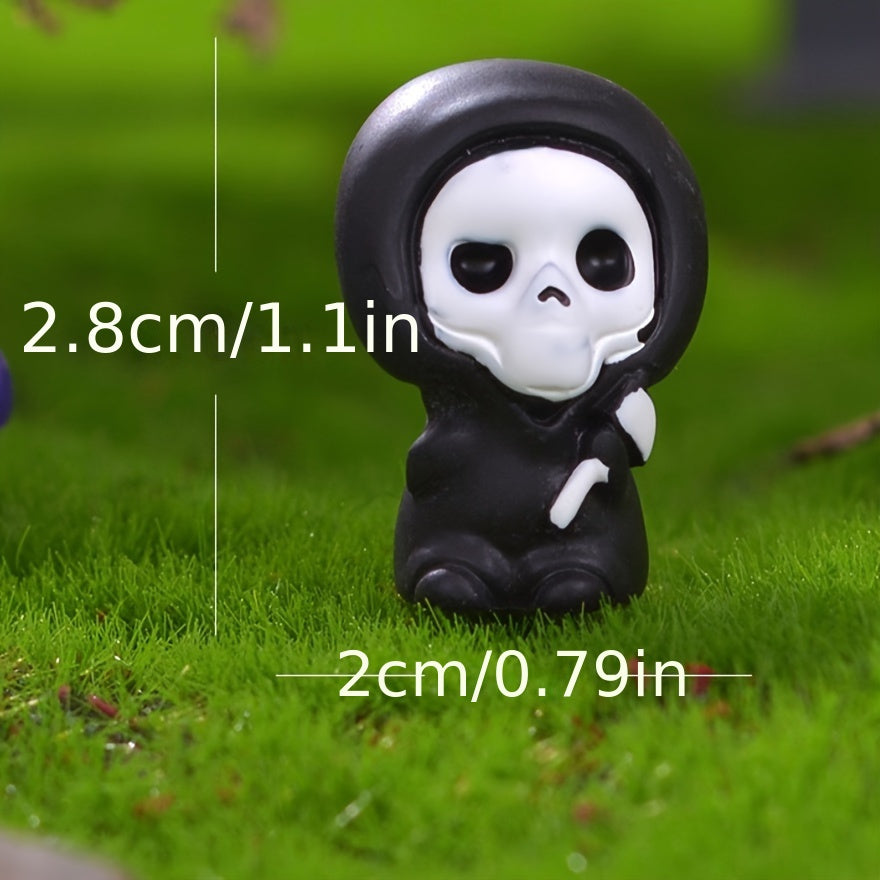 Mini Halloween Ghost and Pumpkin Ornaments for Spooky Seasonal Decor