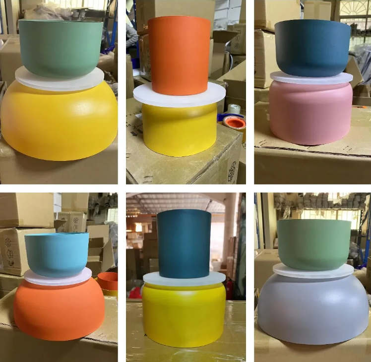 LED Pendant Lamp | Colorful Nordic Macaron Design | Metal Shade | Energy Saving