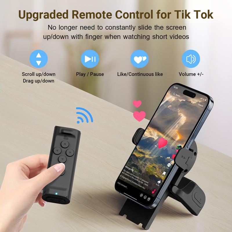 Bluetooth Remote Shutter Smartphone Grip – Steady Photo Capture