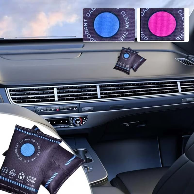 Color-Coded Moisture Absorber for Humidity Control