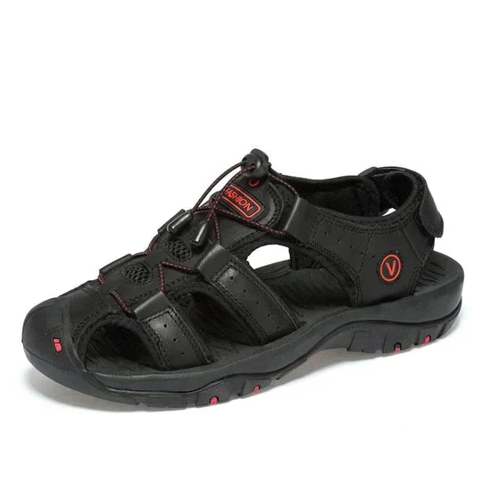 Men's Outdoor Sandals | Orthopedic Support & Adjustable Straps | Breathable Materials | Pain Relief