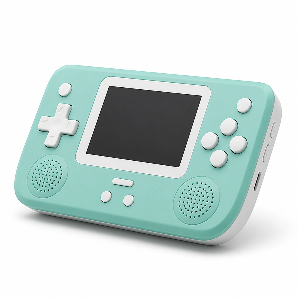 Handheld Gaming Console with Wireless Controller