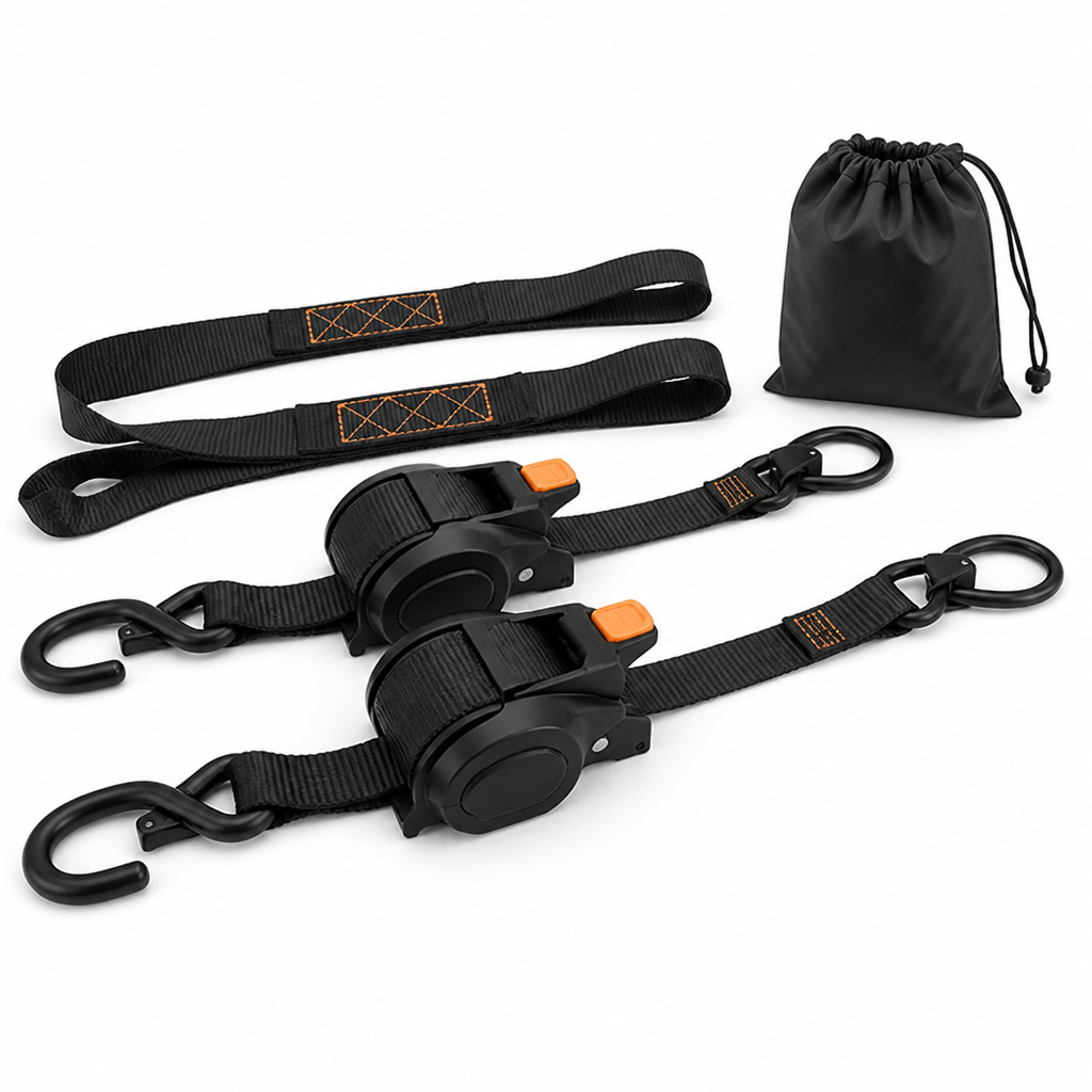 Automatic Cargo Tie-Down Straps