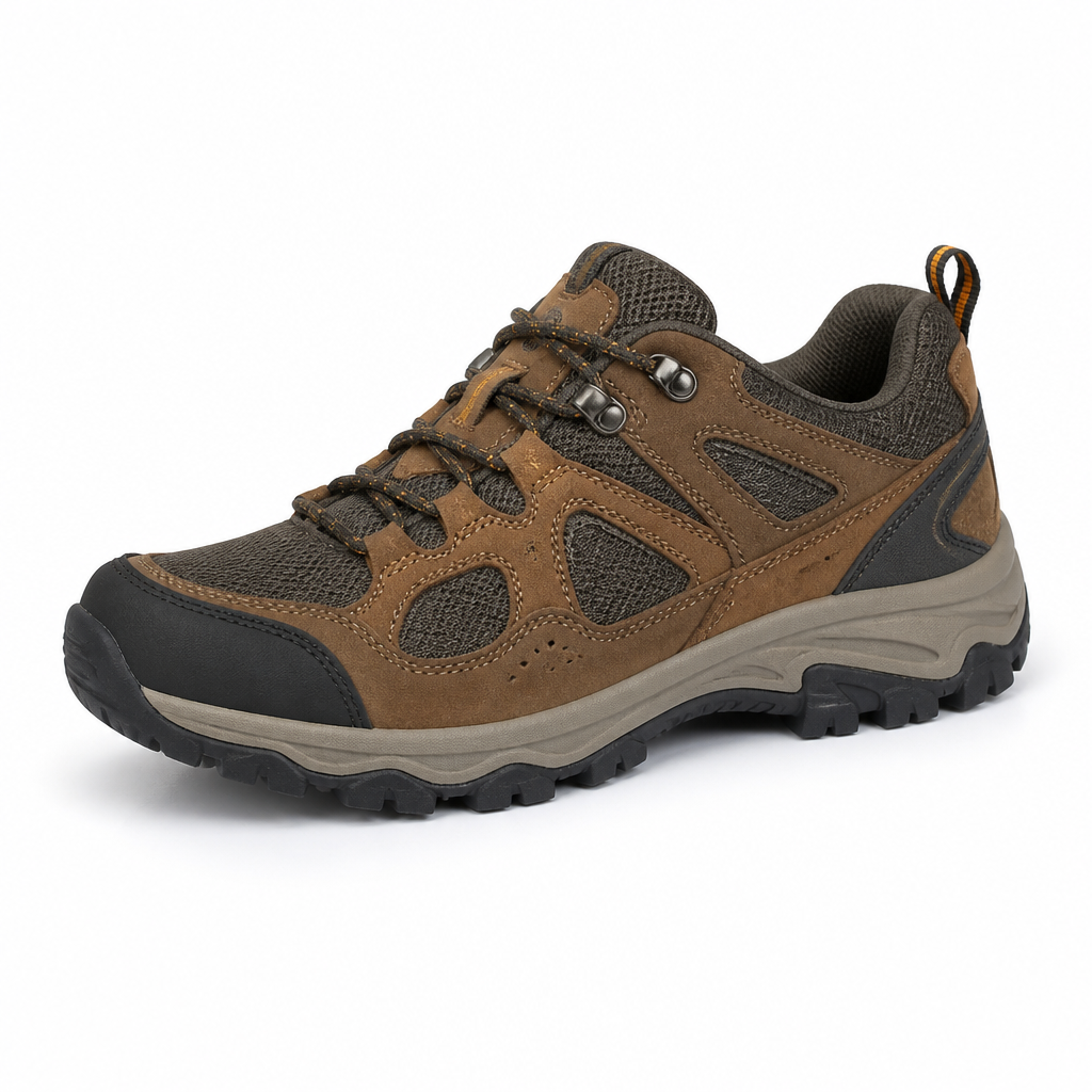 Waterproof Hiking Boots with Slip-Resistant Sole