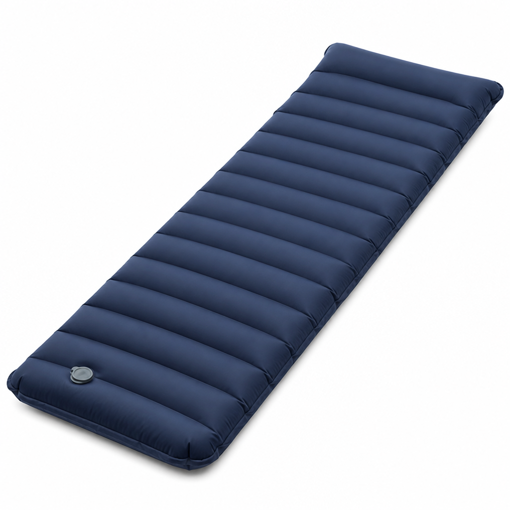 Portable Inflatable Air Mattress with Foot Pump