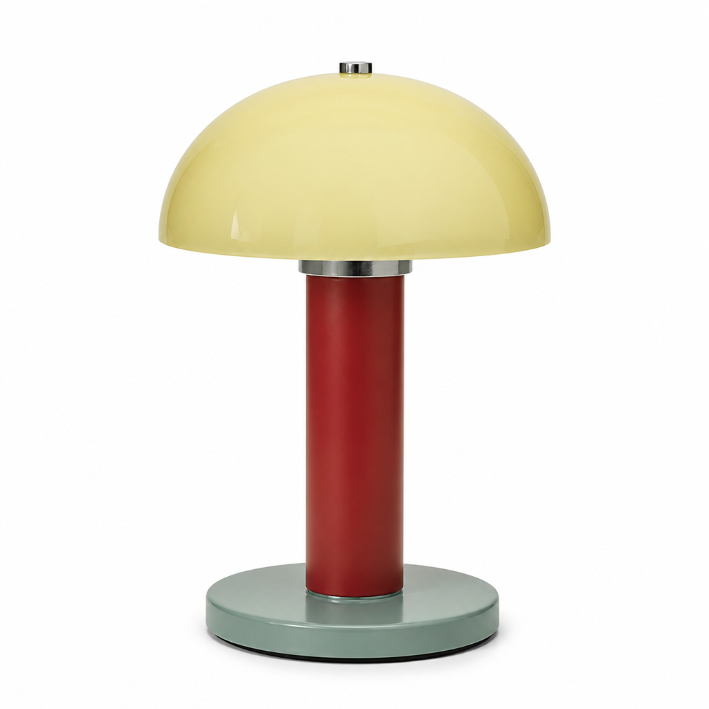 Retro-Style Glass Table Lamp