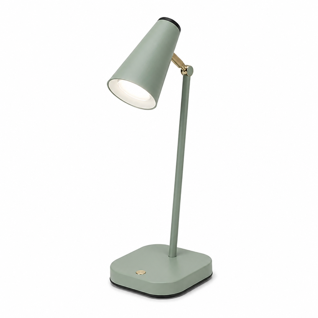 Portable USB Rechargeable Aluminum Desk Lamp