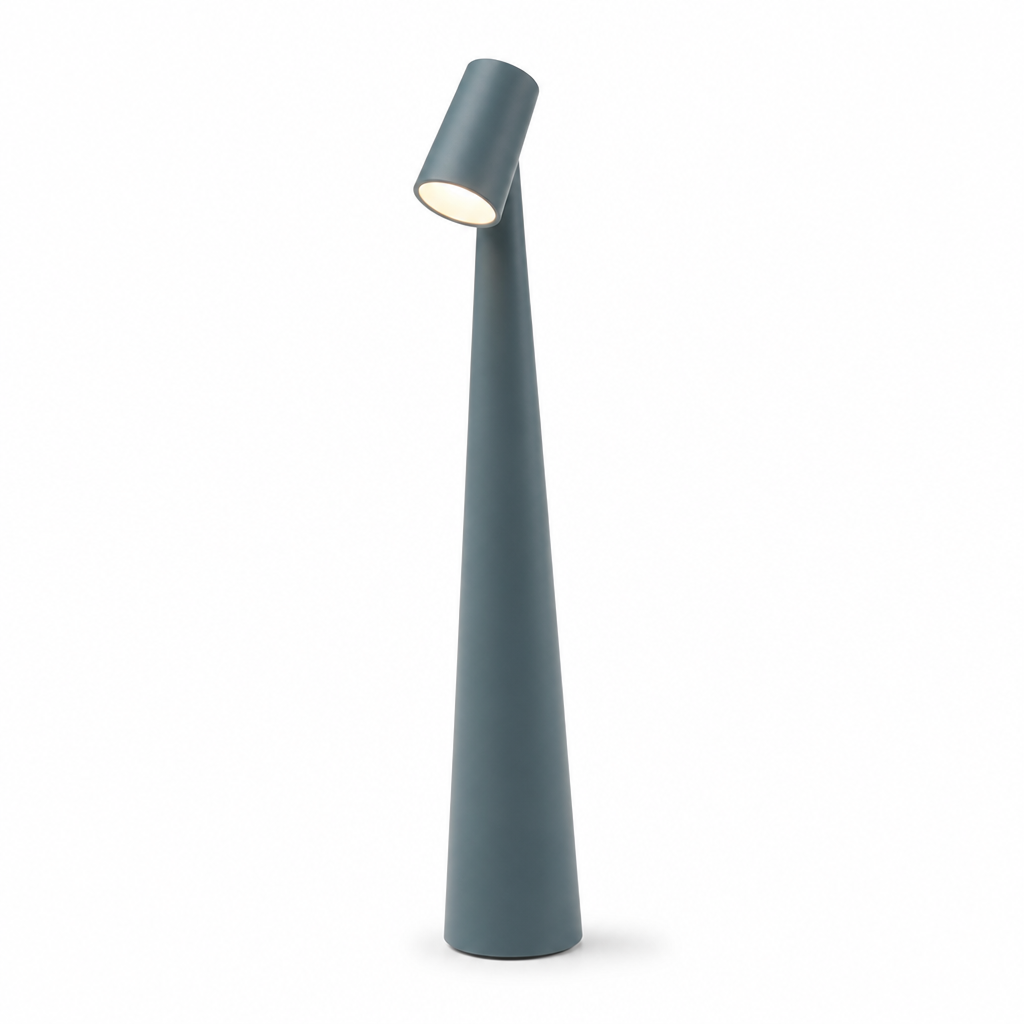Cordless LED Table Lamp — Aluminum, 3-Level Dimming