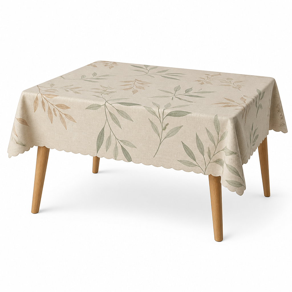 Stain-Resistant Tablecloth — Oxford Fabric