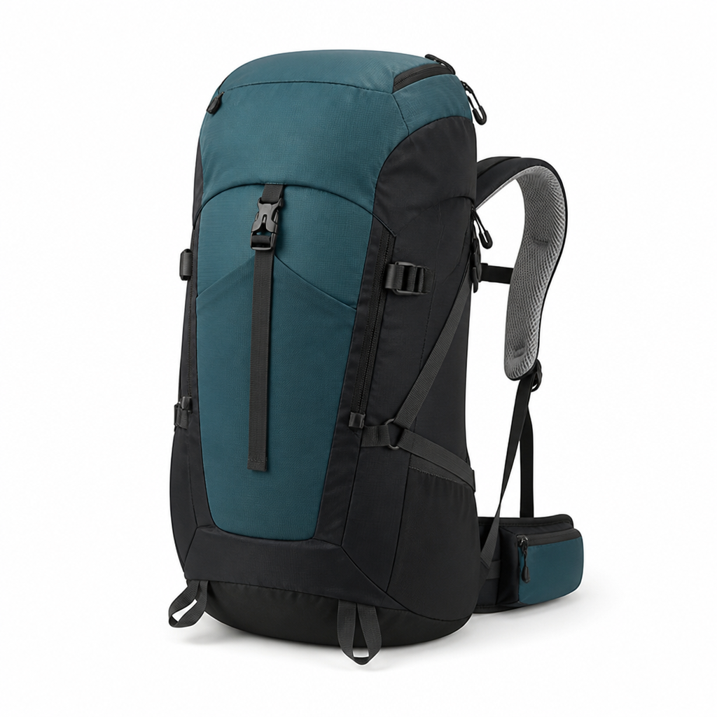 50L Hiking Backpack — Breathable Support