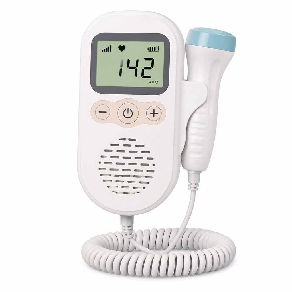 Handheld Fetal Doppler Monitor — 3 MHz Probe