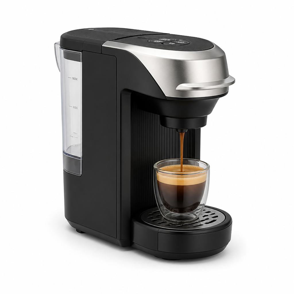 Compact 5-in-1 Coffee Maker — 20-Bar Pressure