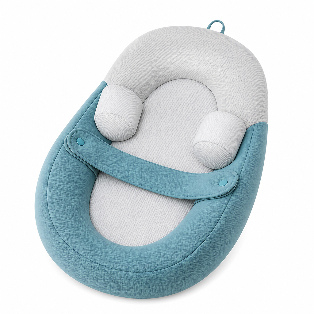 Infant Sleep Support Cushion — Memory Foam, Cotton