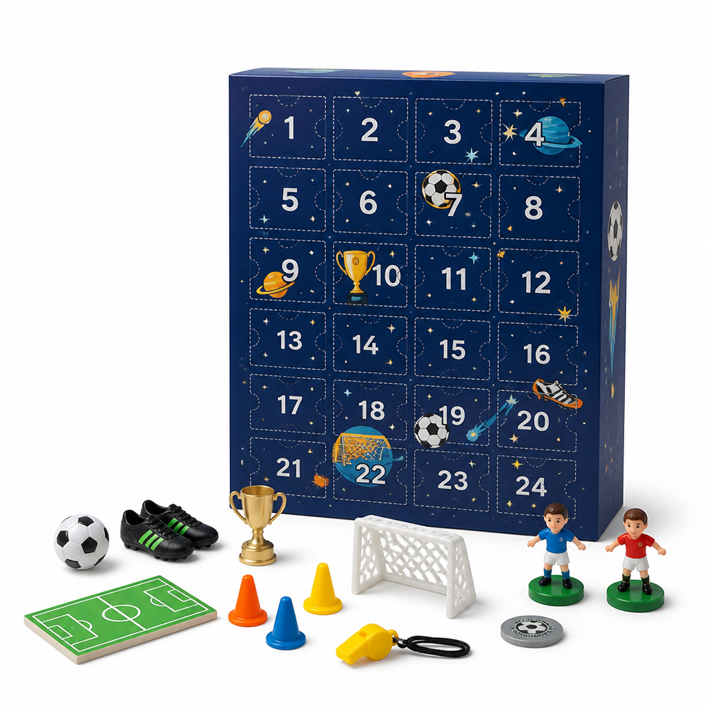 Soccer Countdown Calendar — 24 Days