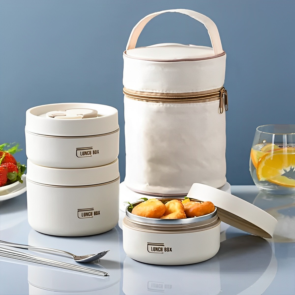 HeatKeeper Portable Meal Container for On-the-Go Dining