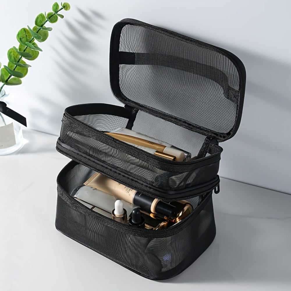 Compact Travel Cosmetic Case for Beauty Essentials
