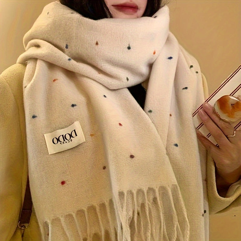 Knit Scarf | Lightweight | Cozy Warmth for Winter | Polyester