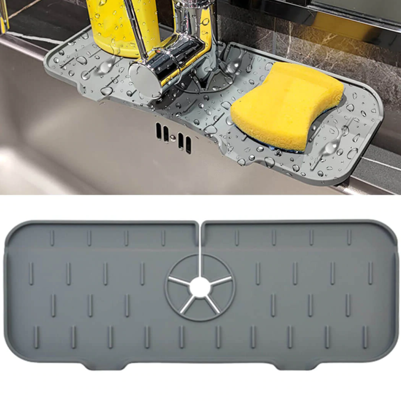 Drip Catcher Tray for Faucet Handles in Silicone Material