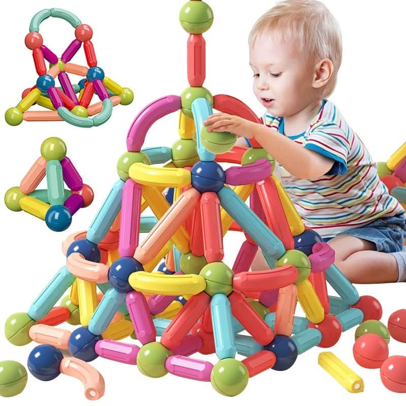 MagnaBlox Magnetic Building Sticks for Creative Exploration