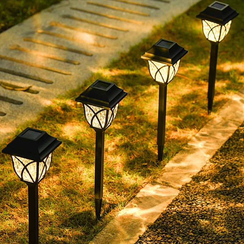 Taavita Solar LED Garden Lamp | Wireless Solar LED Garden Spotlight Set