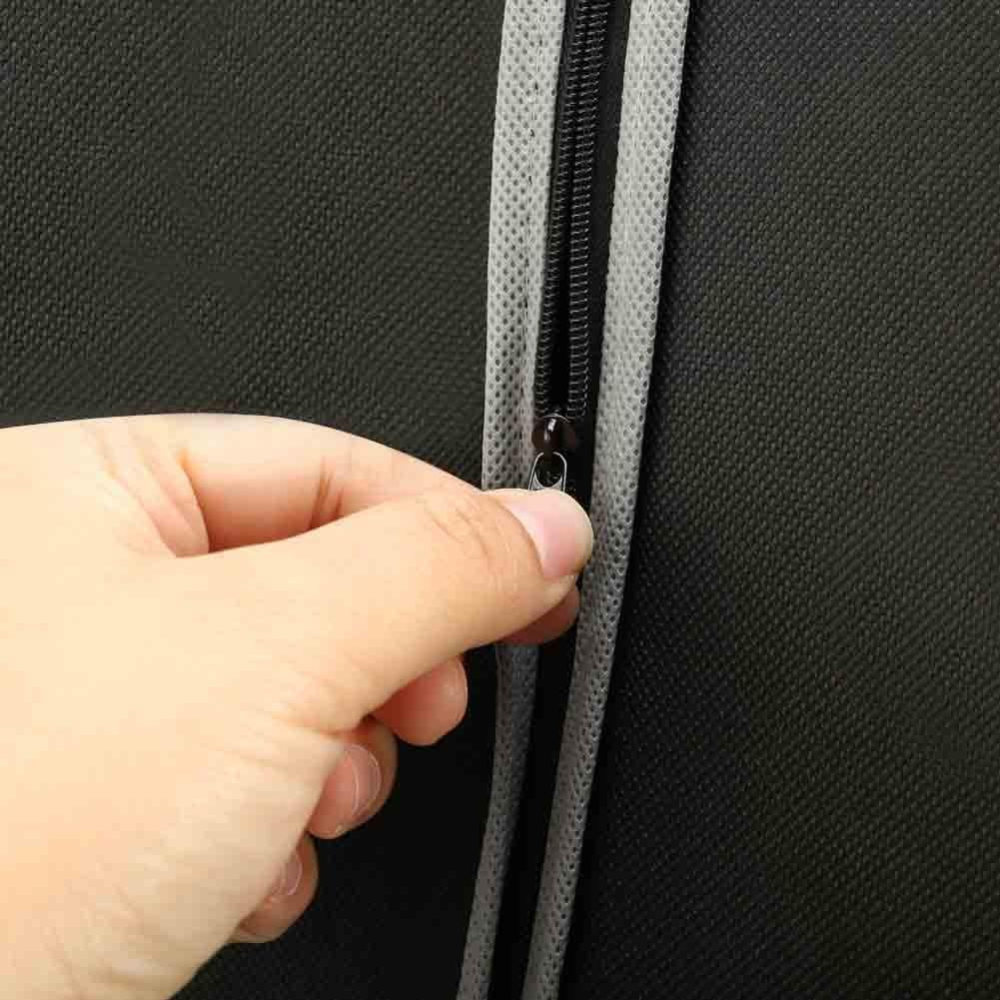Breathable Garment Storage Covers - 10 Pack with Clear Closet View