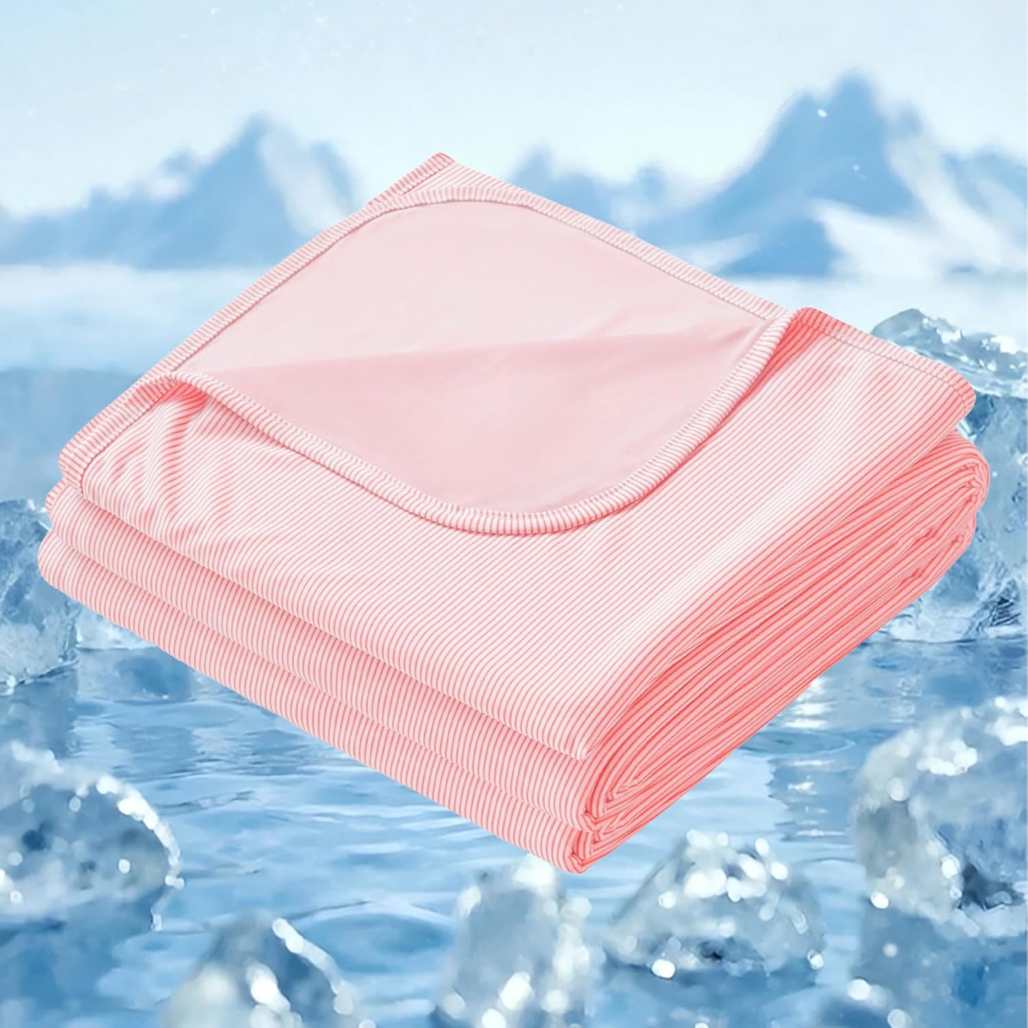 Breathable Cooling Blanket for Hot Sleepers – Lightweight Summer Throw