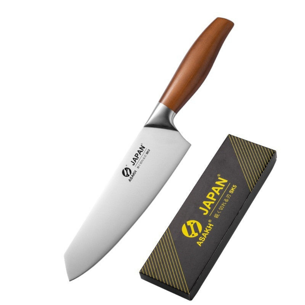 Japanese Chef Knife Set | High-Quality Stainless Steel Blades | Natural Wood Handles | Precision Cutting