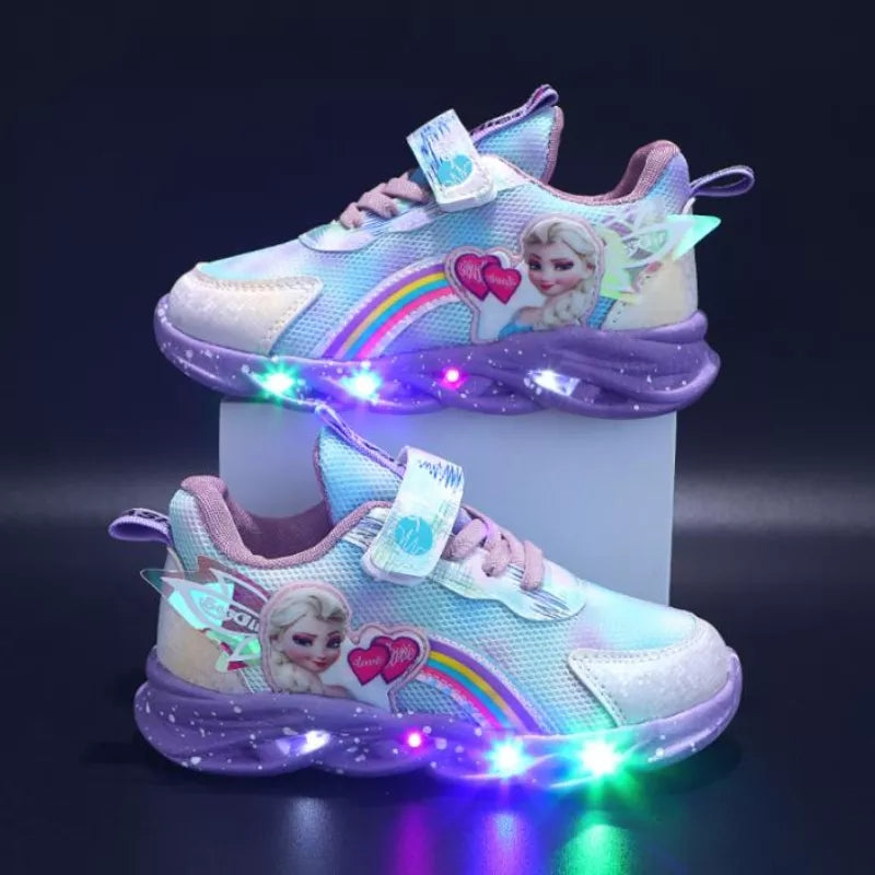 Kids' Sneakers | LED Light-Up Design | Durable Fabric & Breathable Comfort | Everyday Wear