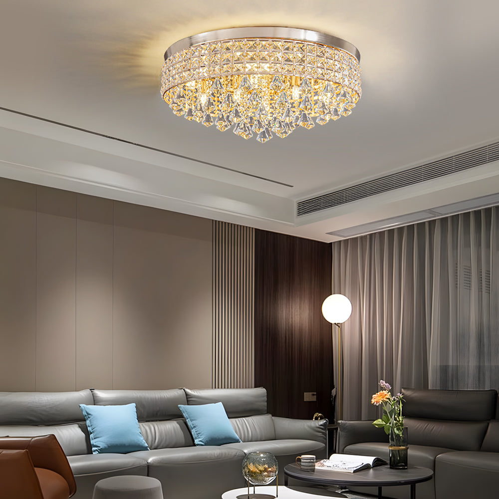 19'' Round Taavita Pendants LED Ceiling Lights Fixture - Elegant Ceiling Lamp