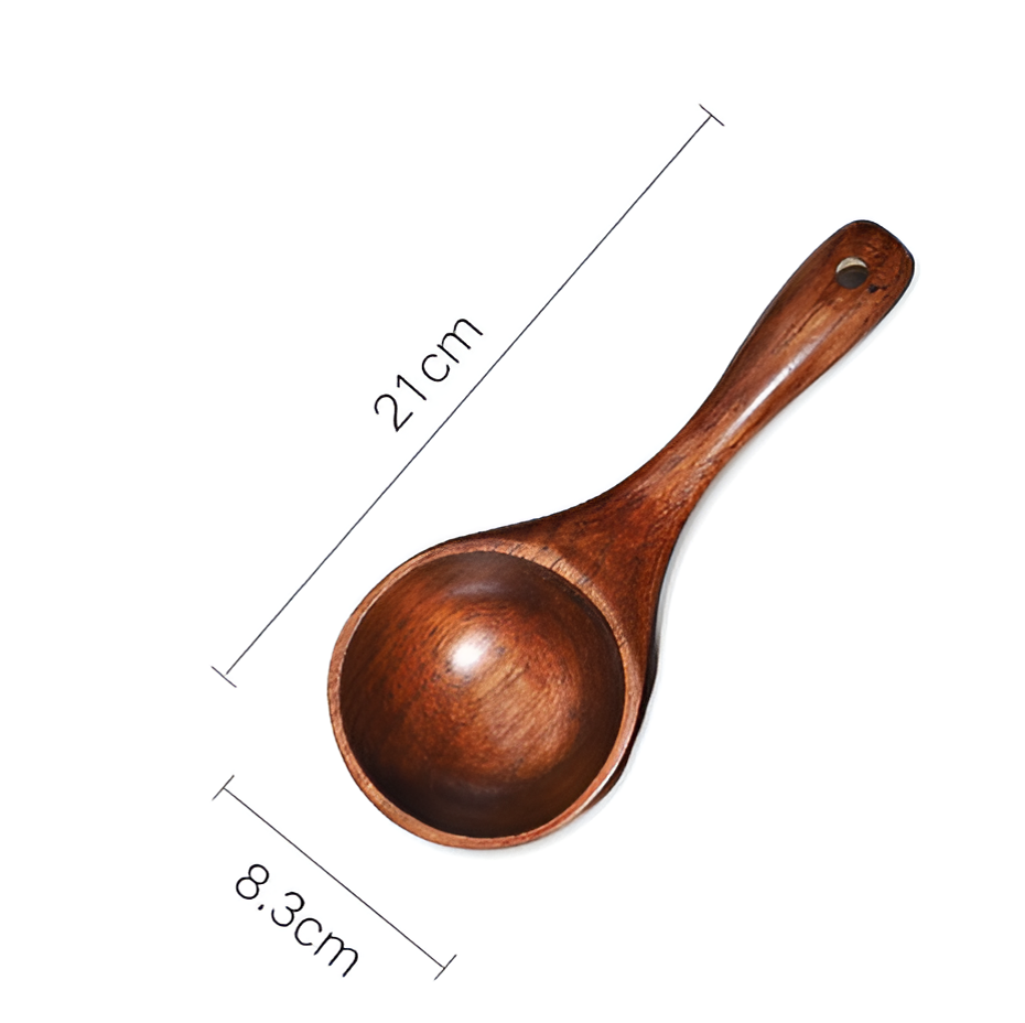 Large Wooden Multi-Purpose Scoop - 1pc – Enhance Your Kitchen Efficiency with Our Durable Wood Tool