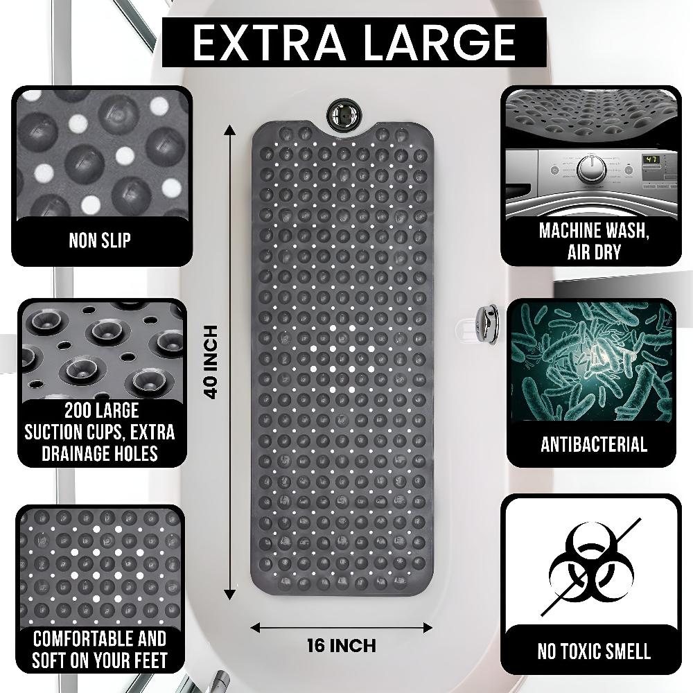 AquaGrip – Slip-Resistant Bathtub Safety Mat