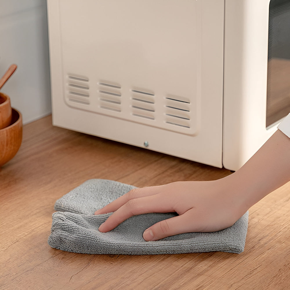 Slim Microfiber Mop with Extendable Tool for Tight Spaces