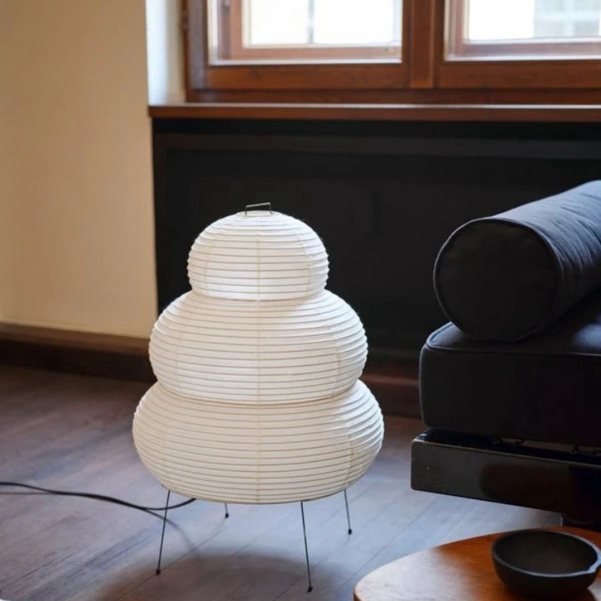 Transformable Japanese Rice Paper Floor Lamp