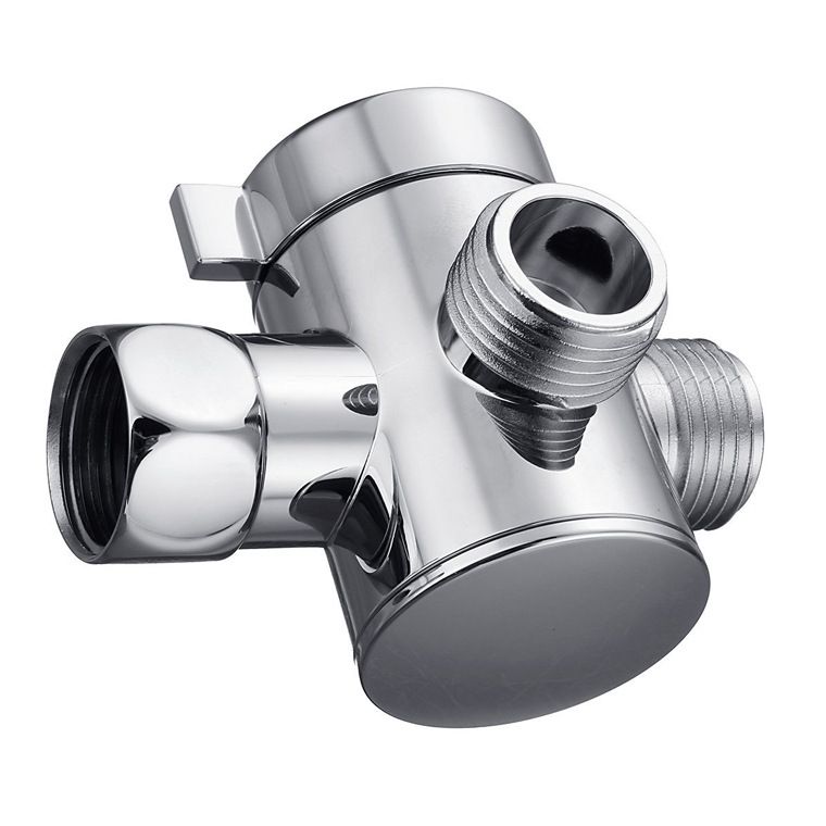 Taavita Medium Flow Dual Shower Head 3 Setting Wall-Mount Showerhead