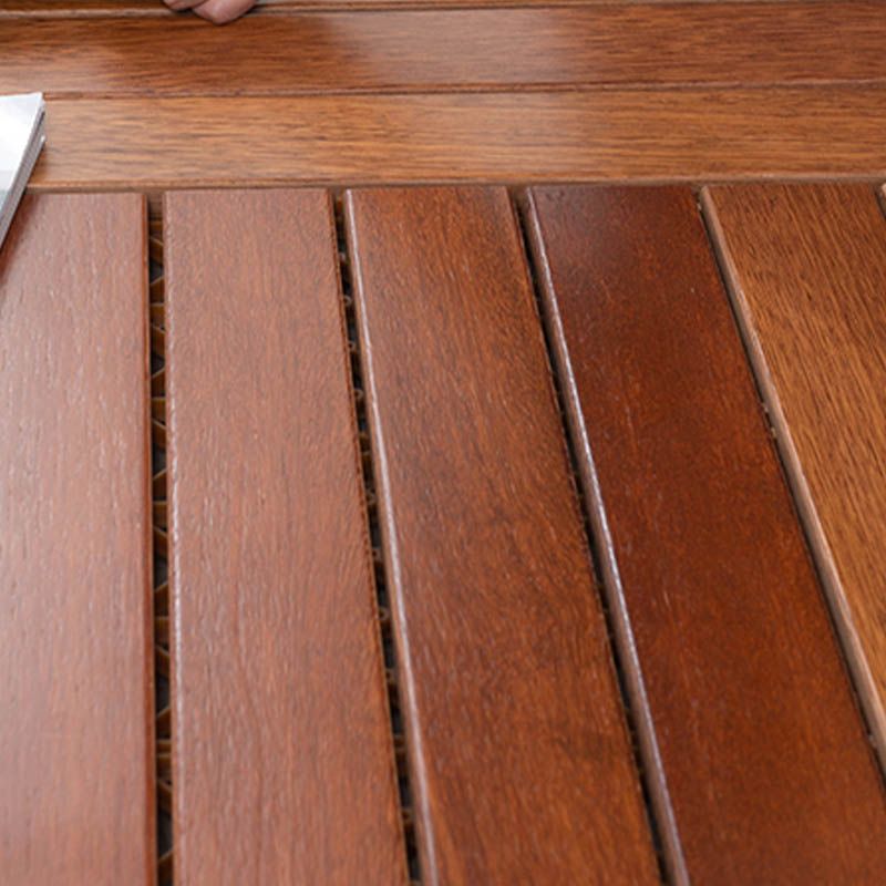 Waterproof Interlocking Wood Decking Tiles for Patio Flooring