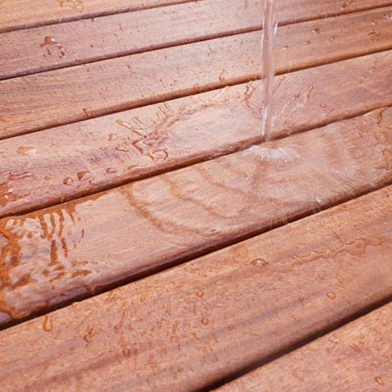 Waterproof Interlocking Wood Decking Tiles for Patio Flooring