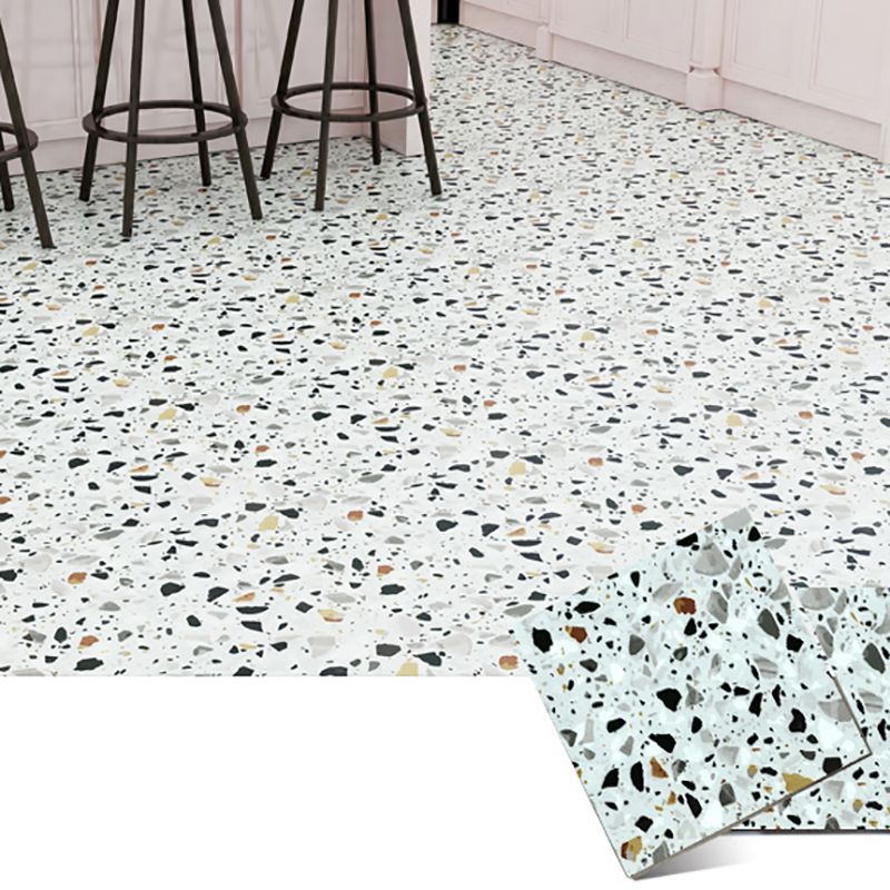 Taavita Water Resistant Plastic Floor Tile - Scratch Resistant Vinyl Flooring