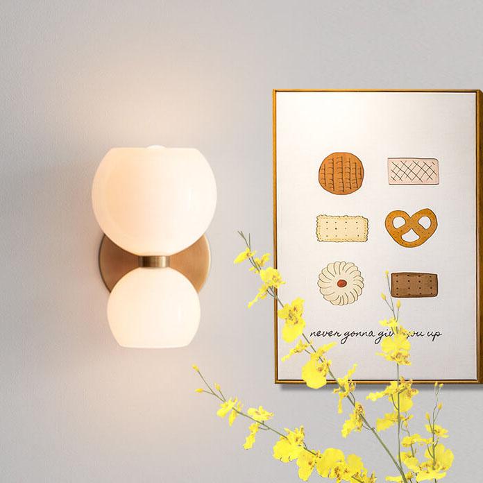 Pendant Wall Lights in Bowl-Shaped Design with 2 Lights