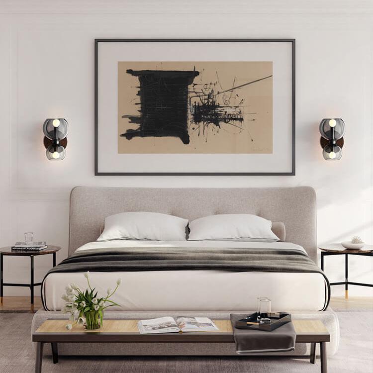 Pendant Wall Lights in Bowl-Shaped Design with 2 Lights