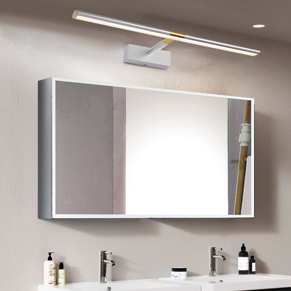 1-Light Adjustable Retractable Long Strip LED Vanity Lights Bathroom Lighting