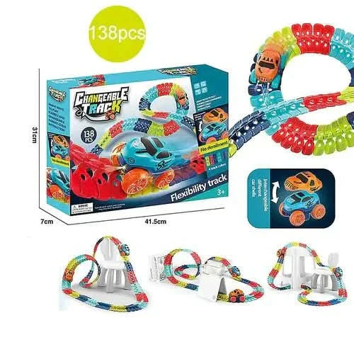 Dynamic Loop Racer Track Set for Endless Fun