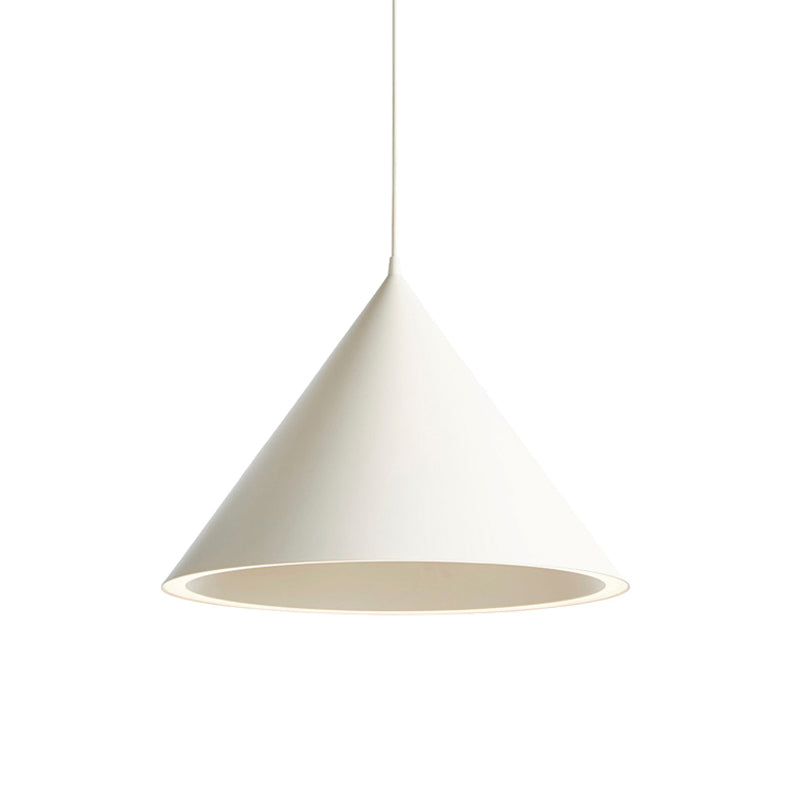 10"/12.5" Diameter 1 Lightweight Conical Hanging Lamp Taavita Stylish Black/Blue Metal Heat Light over Table